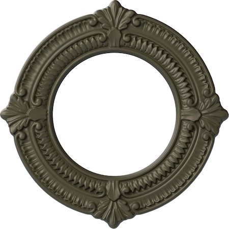 Ekena Millwork Benson Ceiling Medallion (Fits Canopies up to 6 1/8"), 11 1/8"OD x 6 1/8"ID x 5/8"P, Witch Hazel CM11BNWHF